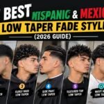 7 Best Hispanic & Mexican Low Taper Fade Styles (2026 Guide)